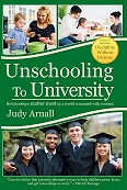 link to unschooling to university book