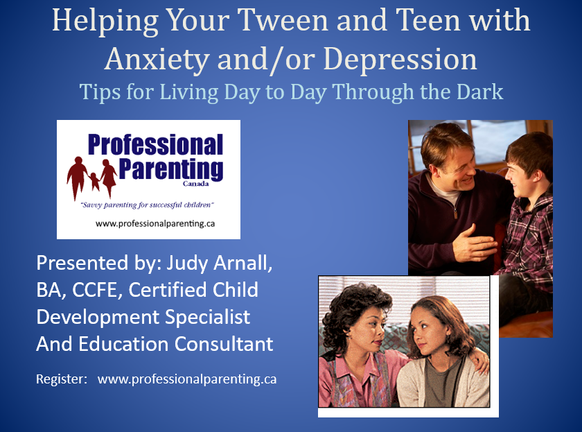helping teens with depression and anxiety